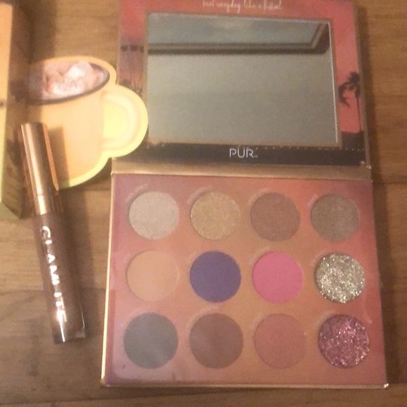 Duo Glamlite Lipgloss & Pür Festival Limited Edition Palette, sealed (AB1) - Picture 2 of 7